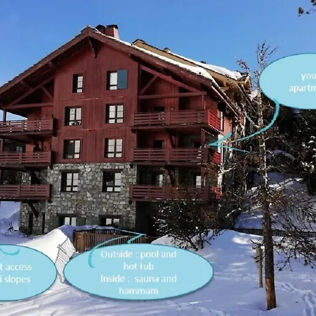 Apartment Les Arcs 1950 Le Village - Maeva - 3 Pieces 6 Personnes Selection Mae-4294